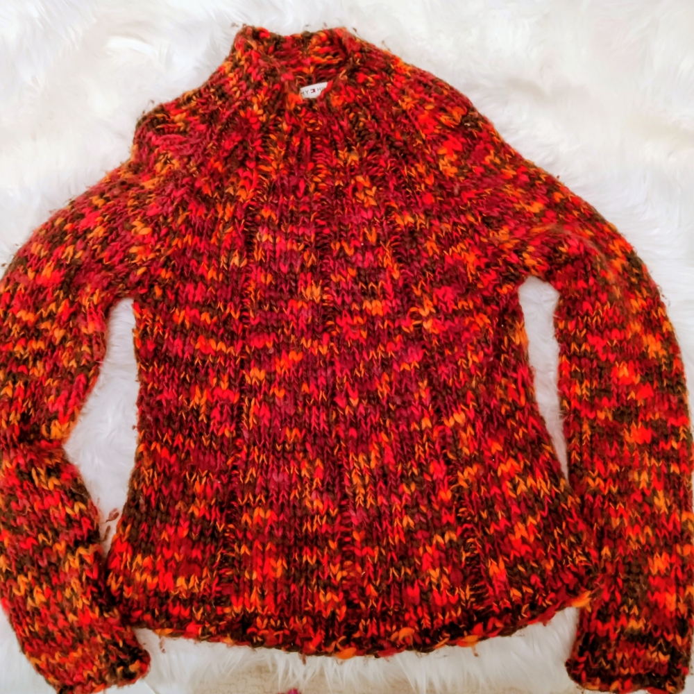 Chunky Knit Multicolor Sweater
